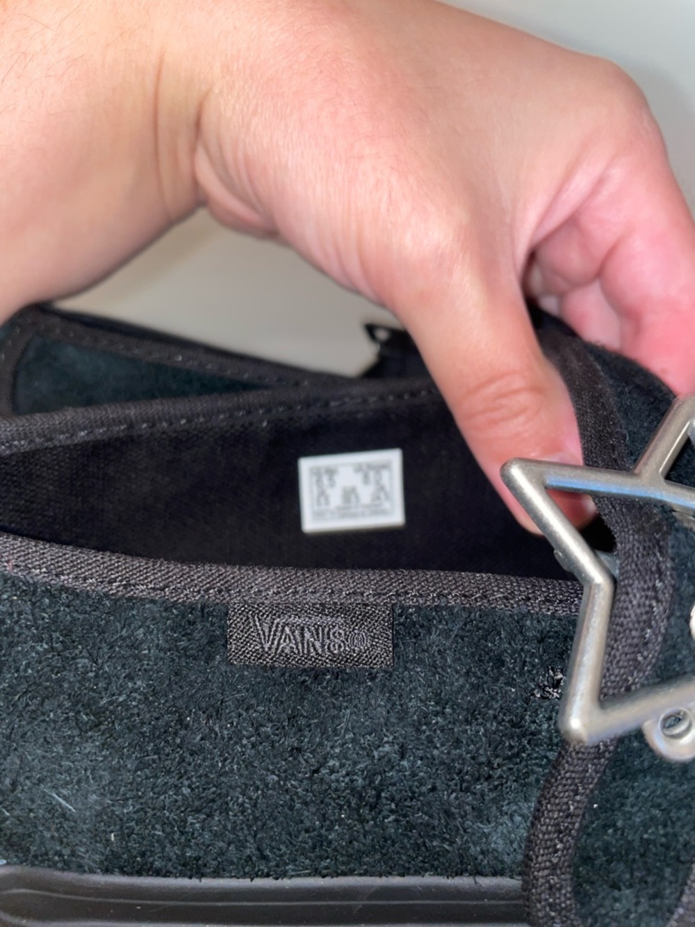 Vans Mary Jane All Black Star Buckle - Picture 8 of 8
